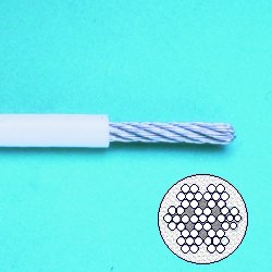 Wire Rope Lifeline - 7 x 7 PVC (316)