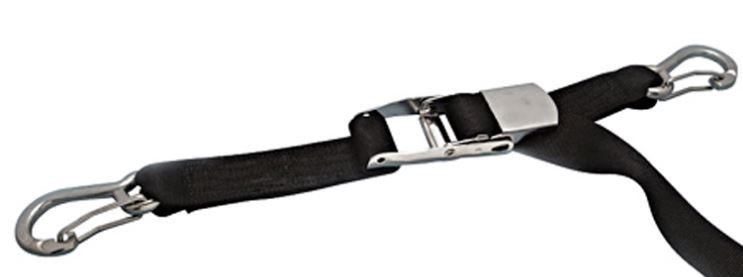 Over-Center Buckle Assembly With Clips