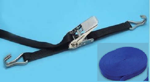 With 1" Blue Webbing