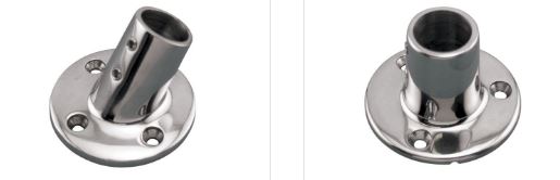 Rail Fittings, Round Base