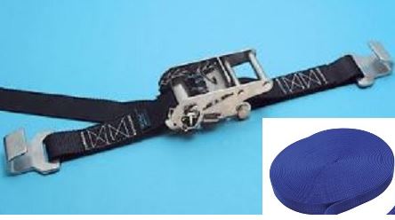 With 1.5" Blue Webbing