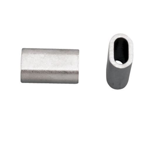 Stainless steel oval sleeve