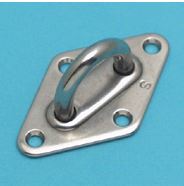 Stamped Diamond Pad Eye