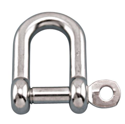 Straight D Shackle with Captive Pin