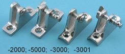 Bimini Fittings, Deck & Rail Hinges