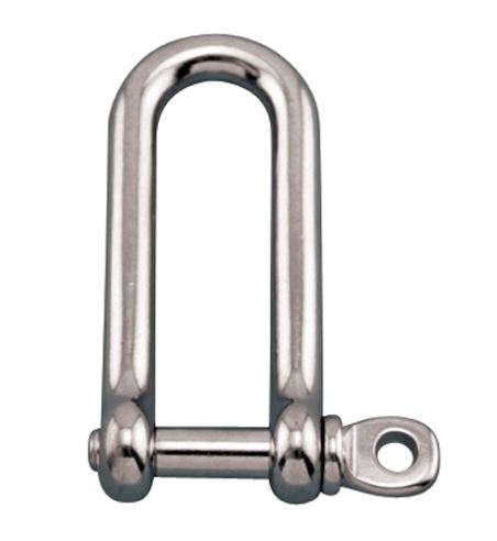 Long D Shackle w/ Screw Pin