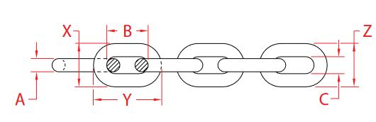 Stainless Steel WEB FLAT HOOK STAMPED SS 304 1-1/2 in. WIDE