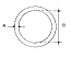 Stainless Steel Round Rings 1/2 x 3-1/4