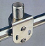 Stainless Steel Antenna Mount, Rail /Surface 7/8 or 1" Stainless Steel Antenna Mount, Rail /Surface 7/8 or 1"