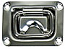Stainless Steel Flush Hatch Lifting Handle 3" x 2-1/4"