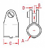 Stainless Steel Top Slide (Heavy) 1"