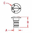 Stainless Steel Hose Deck Fills - Diesel 1-1/2 Stainless Steel Hose Deck Fills - Diesel 1-1/2