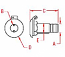 Stainless Steel Trhough-Hull Fitting 1-1/2"