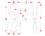 5.58" Heavy Duty Swivel Eye Hook