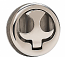 Round Slam Deck Latch,  2-3/8" Dia. Locking