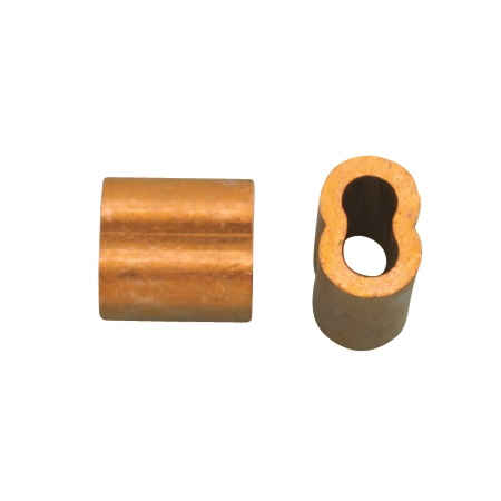 1/16" Copper Swage Sleeve (Cu) 1/16" Copper Swage Sleeve (Cu)