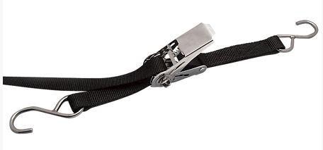 Stainless Steel Ratchet Buckle w/ Strap 1.5" x 3'