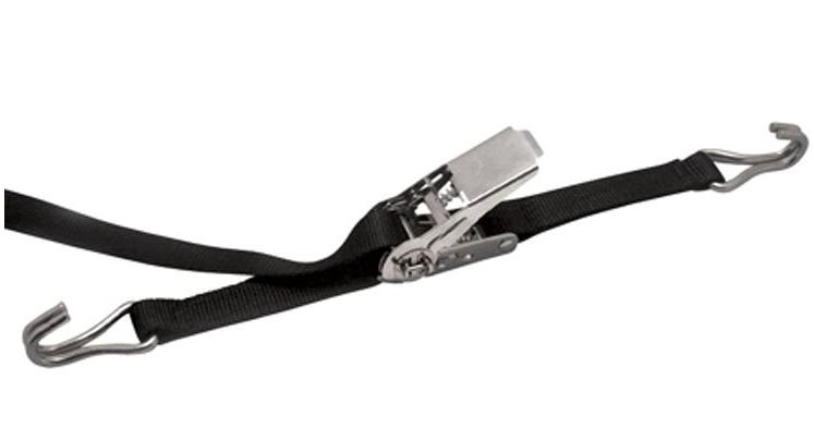 Stainless Steel Ratchet Buckle w/ Straps 2" x 3'