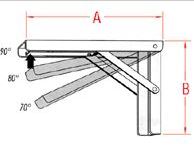 12" Suncor Folding Table Bracket
