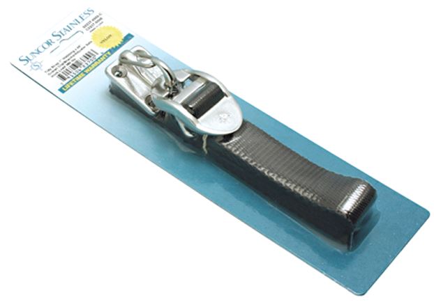 Tidy Strap Stainless Steel Wall Hanging Kit 1" x 48"