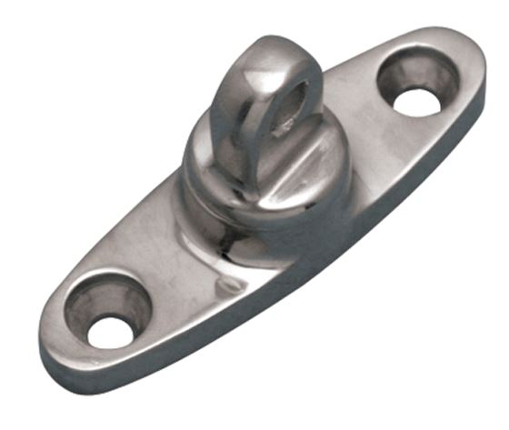 Stainless Steel Anchor Eye, 360 Degree Swivel