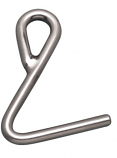 5/16" Stainless Steel Cunningham Hook