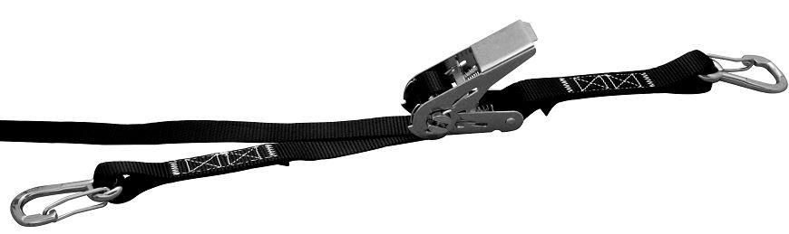 Stainless Steel Ratchet Buckle w/Strap 1 x 10'