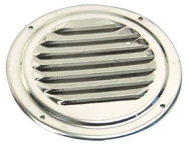 4 Inch Round Louvered Vent