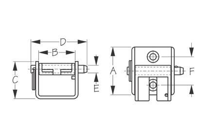 Stainless Steel Chain Stopper 5/16" to 3/8"