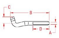 Stainless Steel T Terminal 3/32