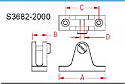 Stainless Steel Deck Hinges (90 degree) Screw Pin Stainless Steel Deck Hinges (90 degree) Screw Pin