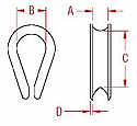 3/16" Fed. Spec Thimble 3/16" Fed. Spec Thimble