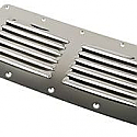 Stainless Steel Louvered Vents  4-1/2" x 9" Stainless Steel Louvered Vents  4-1/2" x 9"