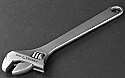 Stainless Steel Adjustable Wrench 8"