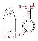 Stainless Steel Top Slide 7/8 Stainless Steel Top Slide 7/8